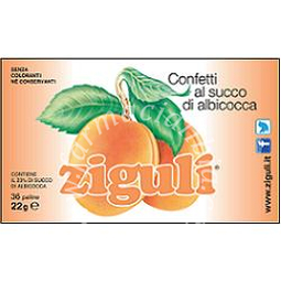 Ziguli albicocca 36 palline 22 g
