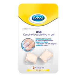 Cuscinetti protettivi per piedi calli scholl gelactiv 2 pezzi
