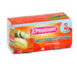 Plasmon omogeneizzato carota/patata/zucc 80 g x 2 pezzi