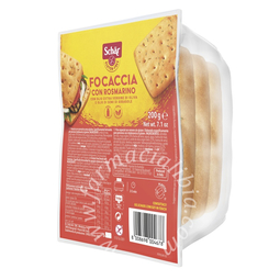 Schar focaccia con rosmarino senza lattosio 200 g