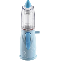 Aerosol per alte vie respiratorie rinowash colore azzurro con campana universale