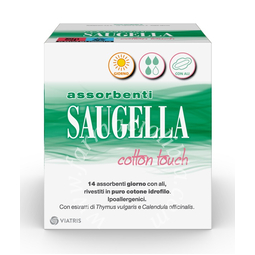 Saugella cotton touch assorbenti giorno 14 pezzi taglio prezzo