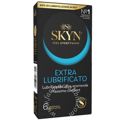 Profilattico skyn extra lubrificato 6 pezzi
