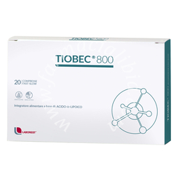 Tiobec 800 20 compresse fast-slow 36 g