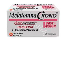 Melatonina crono 1mg tiamepina 30 compresse