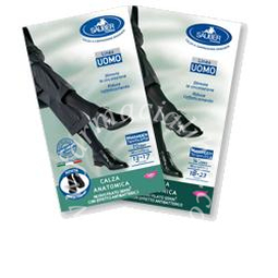 Sauber calza uomo q-skin 140 den colore blu taglia g