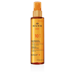 Nuxe sun olio solare viso e corpo spf10 150 ml