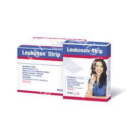 Cerotto per sutura leukosan strip 6x75mm 2 buste x 3 cerotti