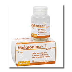 Melatonina viti fast 1mg 60 compresse gusto arancia