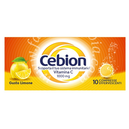Cebion effervescente vitamina c limone 10 compresse