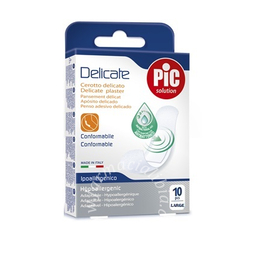 Cerotto pic delicate 25x72 mm antibatterico 10 pezzi