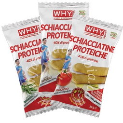 Whynature schiacciatine proteiche rosmarino 30 g