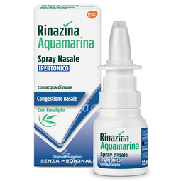 Rinazina aquamarina spray nasale ipertonico con eucalipto 20 ml