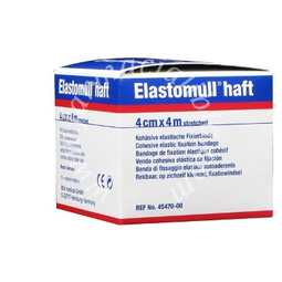Benda elastica autoadesiva elastomull haft compressione forte 4x400 cm