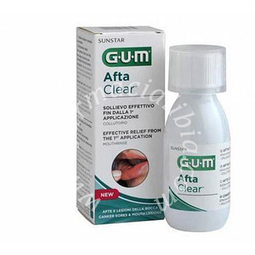 Gum aftaclear rinse 120 ml collutorio