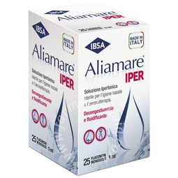 Aliamare iper 25 flaconcini ipertonici da 5 ml