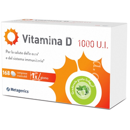 Vitamina d 1000 ui 168 compresse masticabili