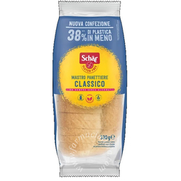 Schar classico del mastro panettiere pane bianco senza lattosio 330 g