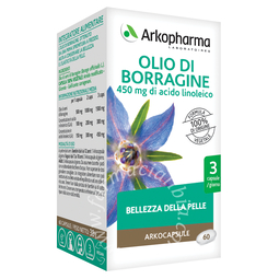Arkopharma olio di borragine 60 perle