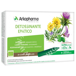 Arkofluidi detossinante epatico 20 fiale