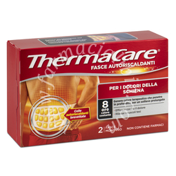 Fascia autoriscaldante a calore terapeutico thermacare schiena 2 pezzi