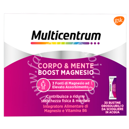 Multicentrum boost magnesio 30 bustine