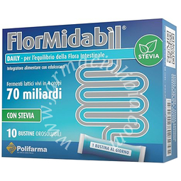 Flormidabil daily 10 bustine con stevia