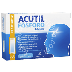 Acutil fosforo advance 12 stick orosolubili