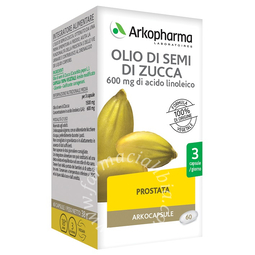 Arko capsule olio semi zucca 60 capsule