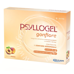 Psyllogel gonfiore pesca 10 bustine