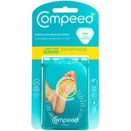 Compeed cerotti per duroni medio 6 pezzi