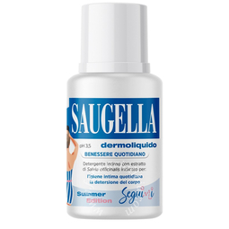 Saugella dermoliquido ph 3,5 benessere quotidiano detergente intimo 100 ml