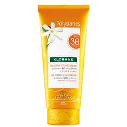 Klorane gel-crema solare sublime spf 30 viso/corpo 200 ml