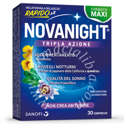 Novanight 30 compresse rilascio radido new