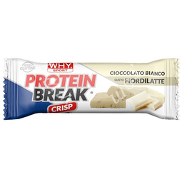 Whysport protein break cioccolato bianco fiordilatte 30 g