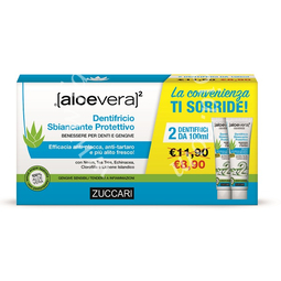 Aloevera2 dentifricio stevia bipack 2 x 100 ml