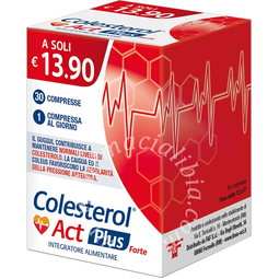 Colesterol act plus forte 30 compresse