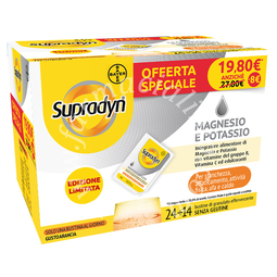 Supradyn magnesio potassio limited edition 14 + 24 bustine