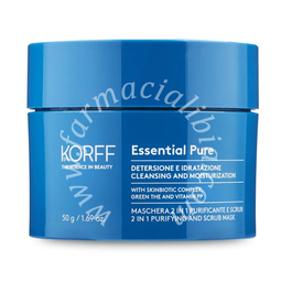 Korff essen maschera purificante scrub 50 ml
