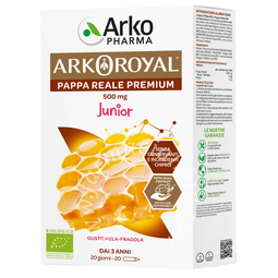 Arkoroyal junior pappa reale 500mg bio 20 fialoidi promo