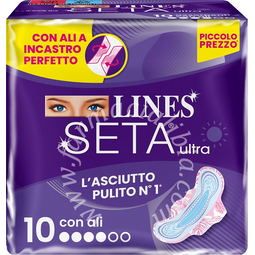 Lines seta ultra assorbenti ali dwct 10 pezzi