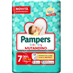 Pampers baby dry pannolino mutandina xxl small pack 13 pezzi