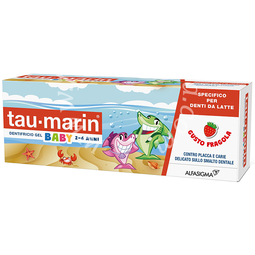 Tau marin dentifricio gel baby 2-6 anni 50 ml gusto fragola