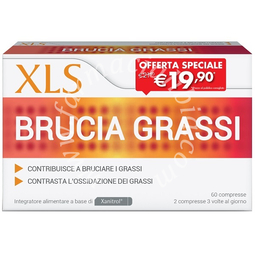 Xls brucia grassi 60 compresse taglio prezzo