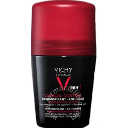 Vichy homme deodorante clinical control 96h roll 50 ml