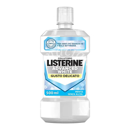 Listerine advanced white gusto delicato 500 ml
