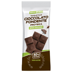 Whynature tavoletta cioccolato fondente proteica 70 g