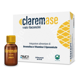 Claremase orale 20 flaconcini da 15 ml