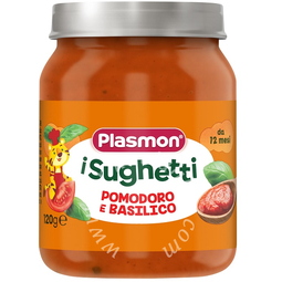 Plasmon i sughetti pomodoro e basilico 120 g
