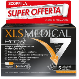 Xls medical pro-7 180 capsule taglio prezzo